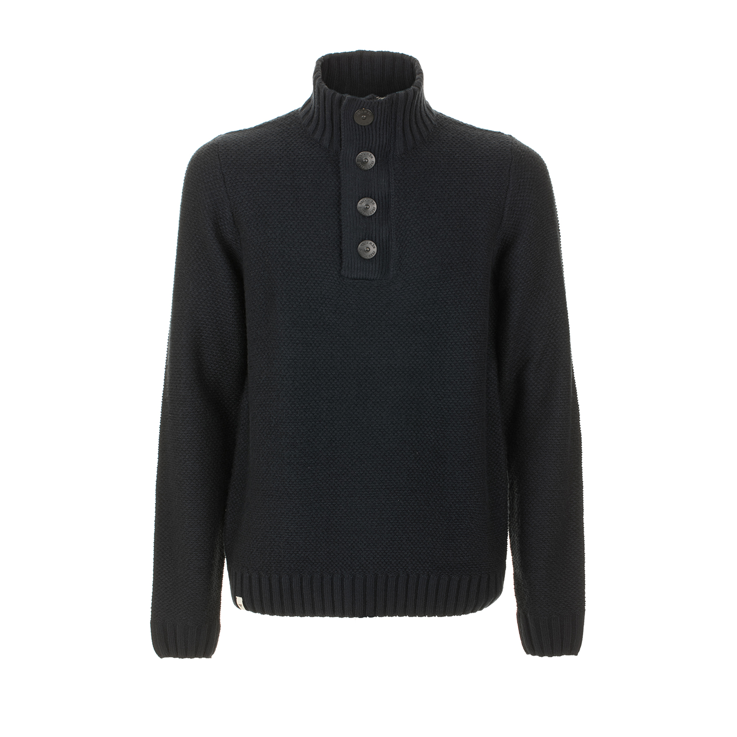 Maglia a maniche lunghe con collo camioner