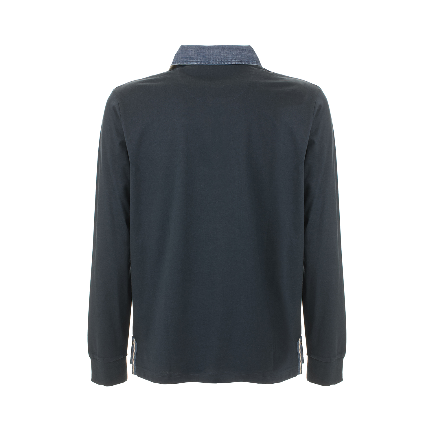 Polo in jersey a manica lunga