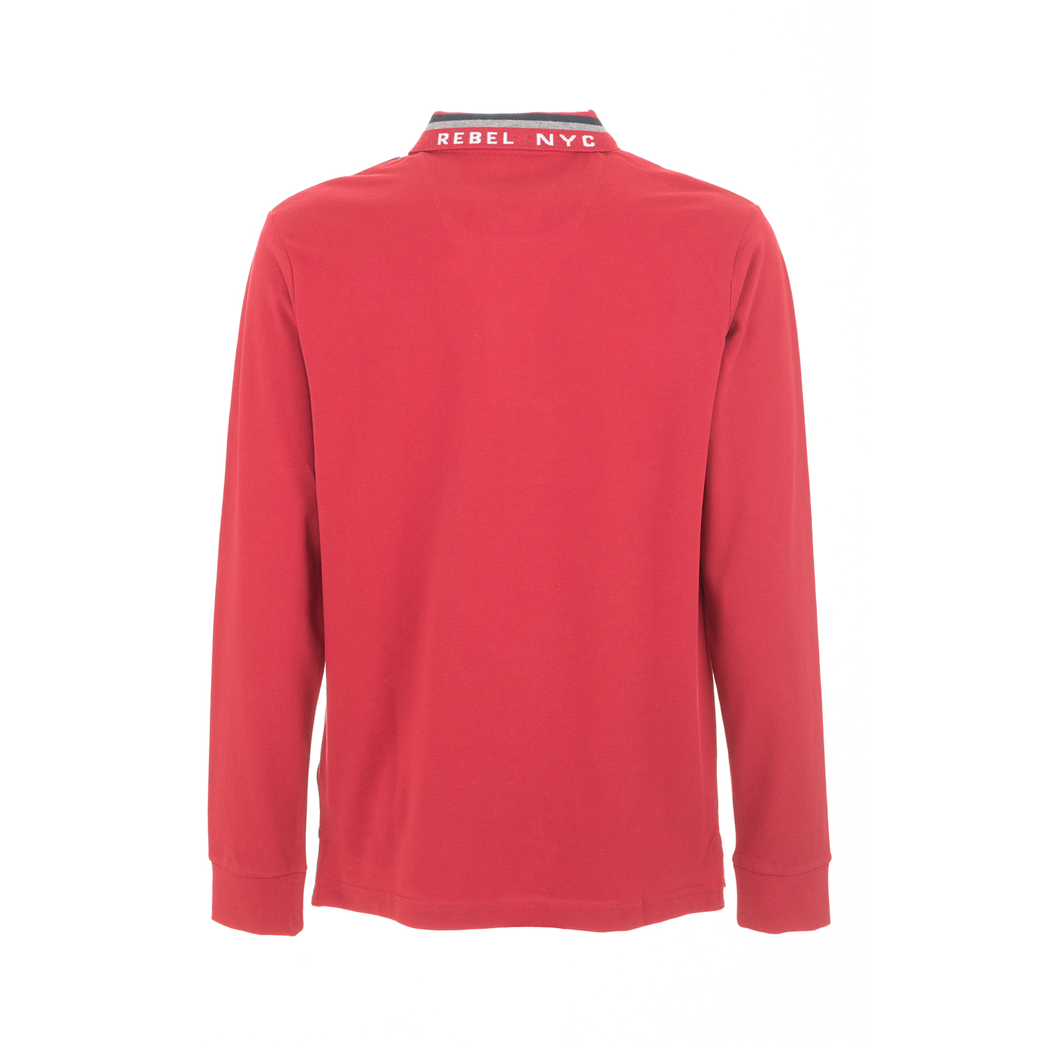 Polo in piquet a manica lunga