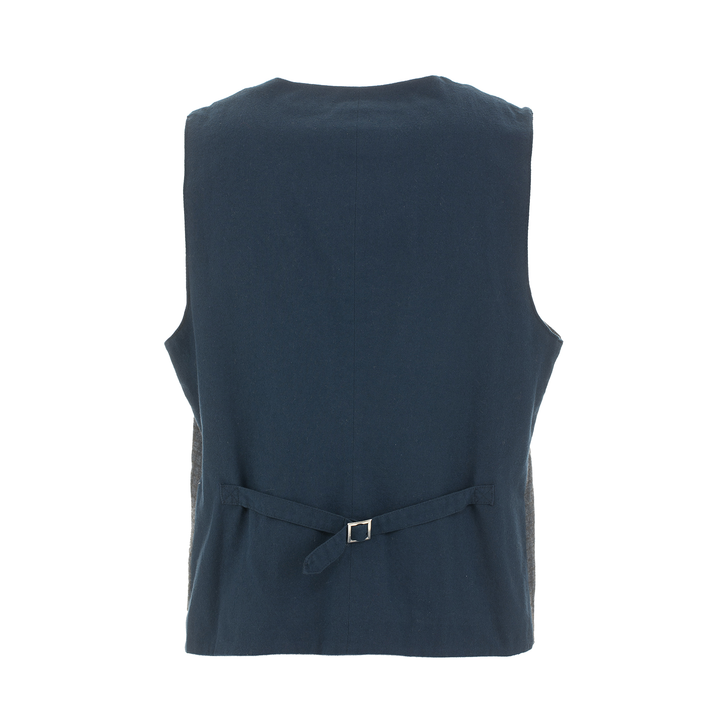 Gilet scollo a V con motivo a quadri