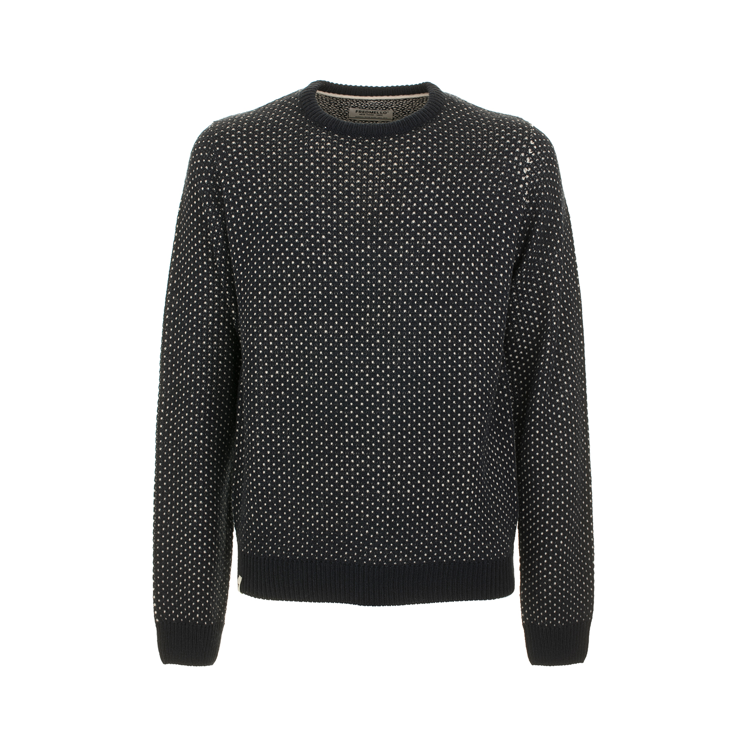 Maglia girocollo a maniche lunghe