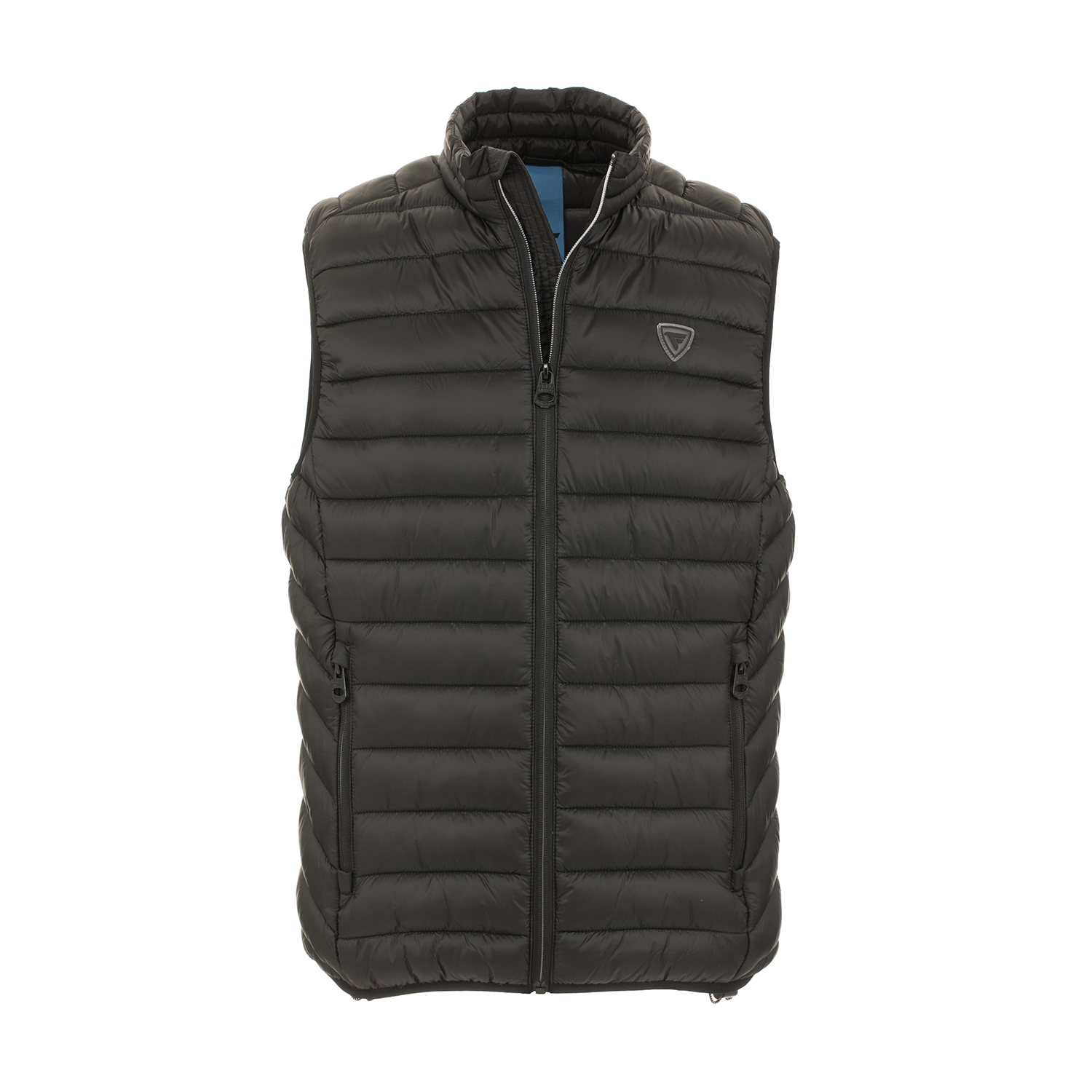 Piumino smanicato in nylon ripstop