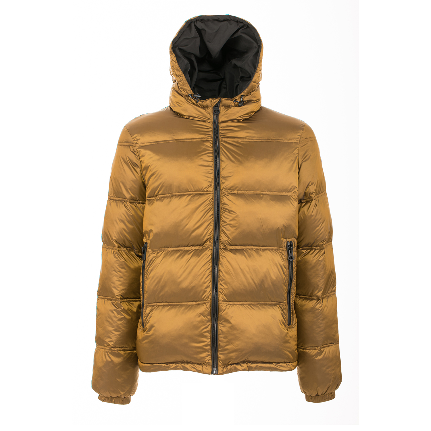 Piumino in nylon cangiante