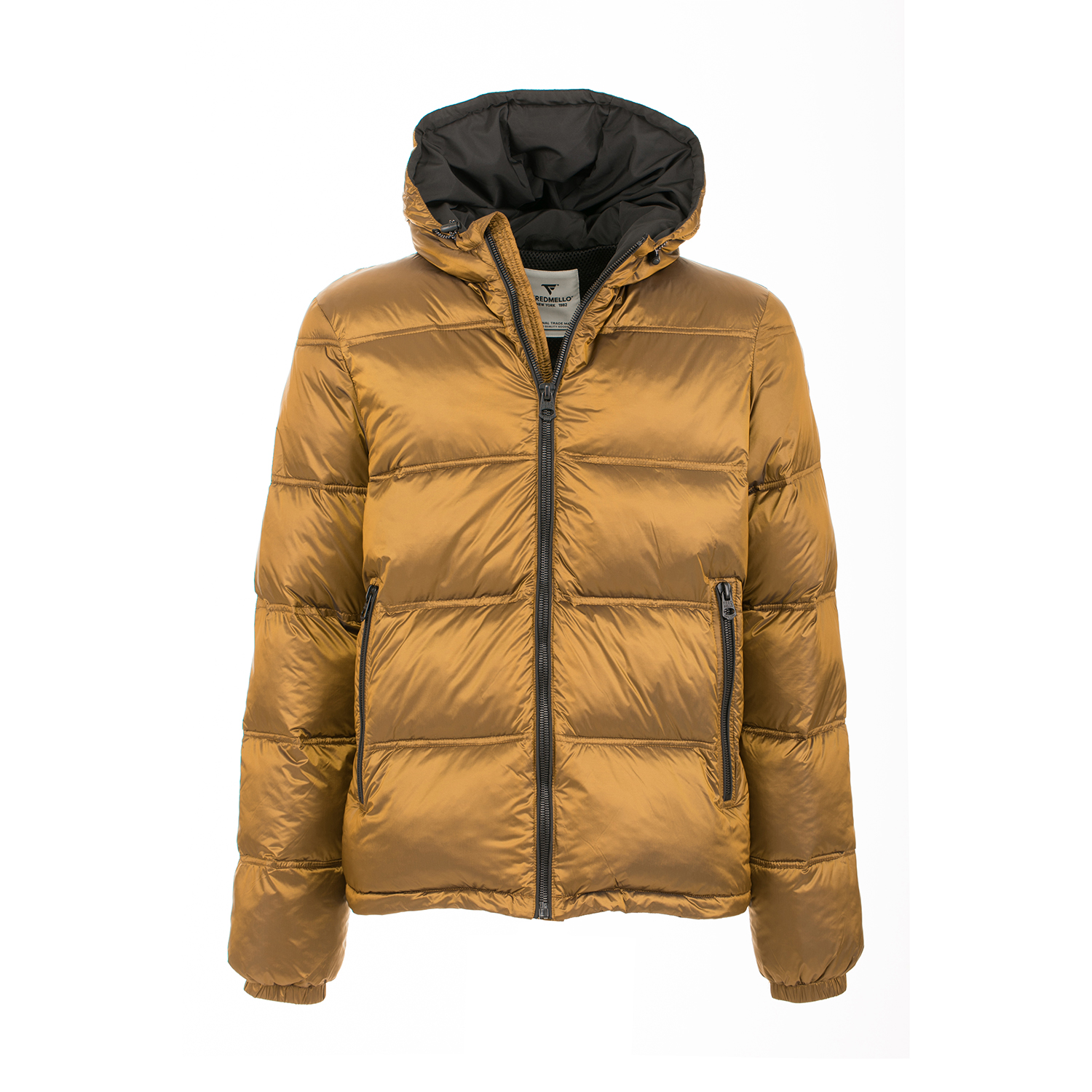 Piumino in nylon cangiante