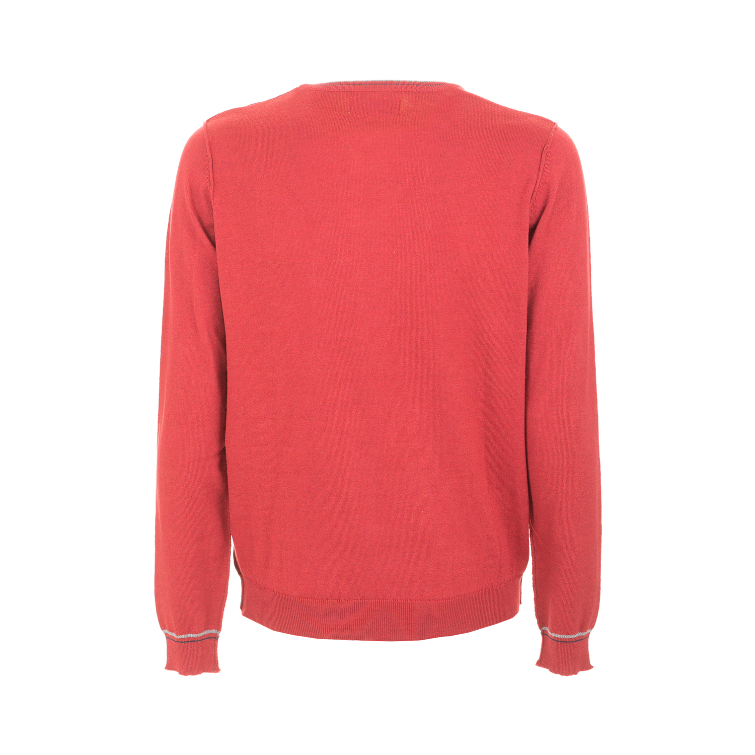 Maglia scollo a V a maniche lunghe