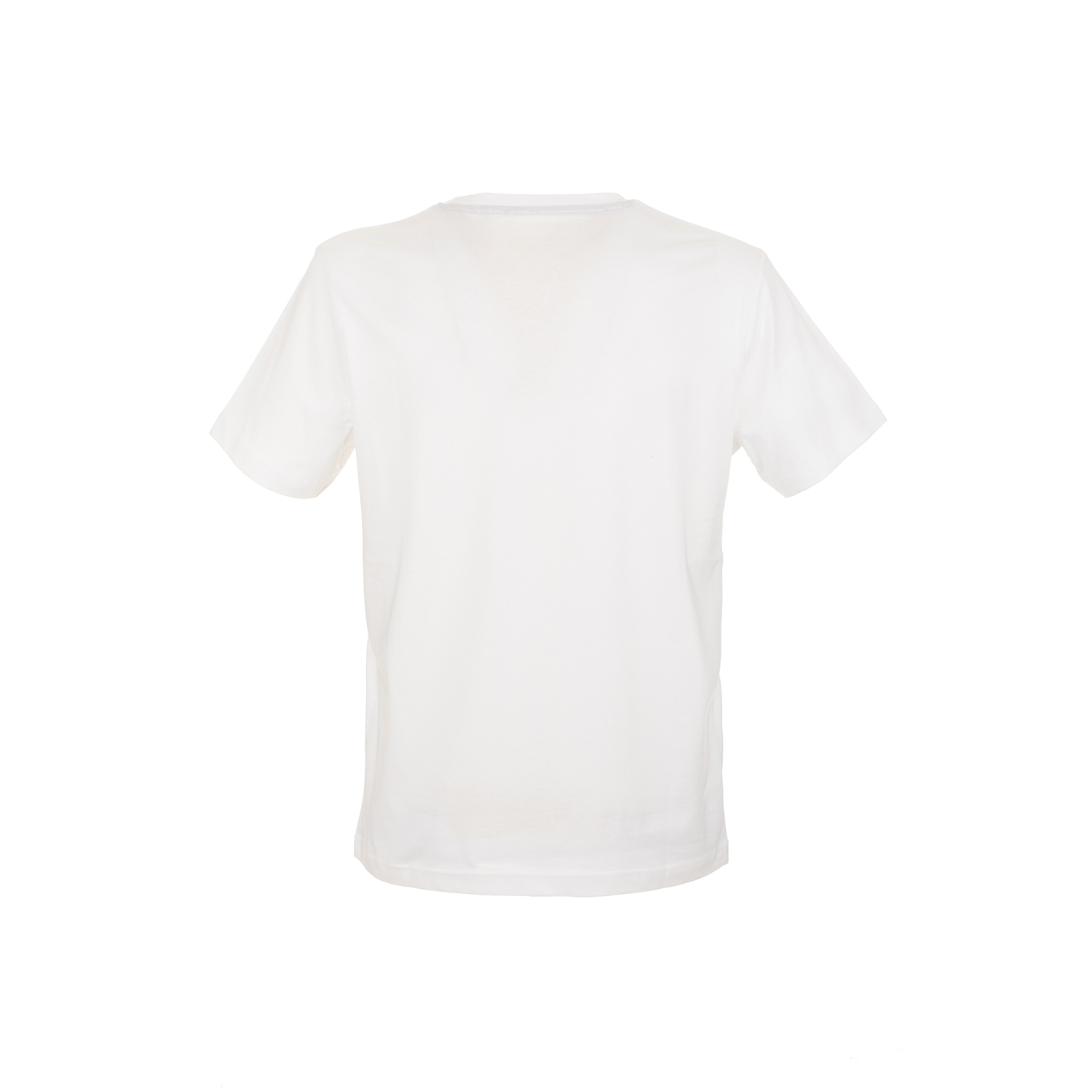 T-shirt girocollo a maniche corte