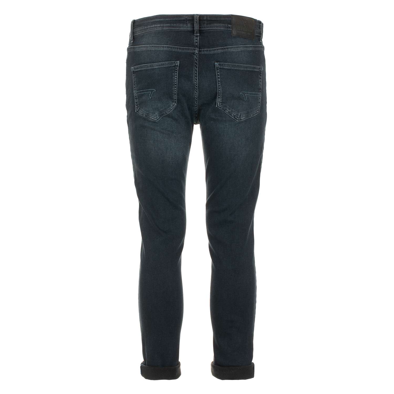 Pantalone in felpa effetto denim