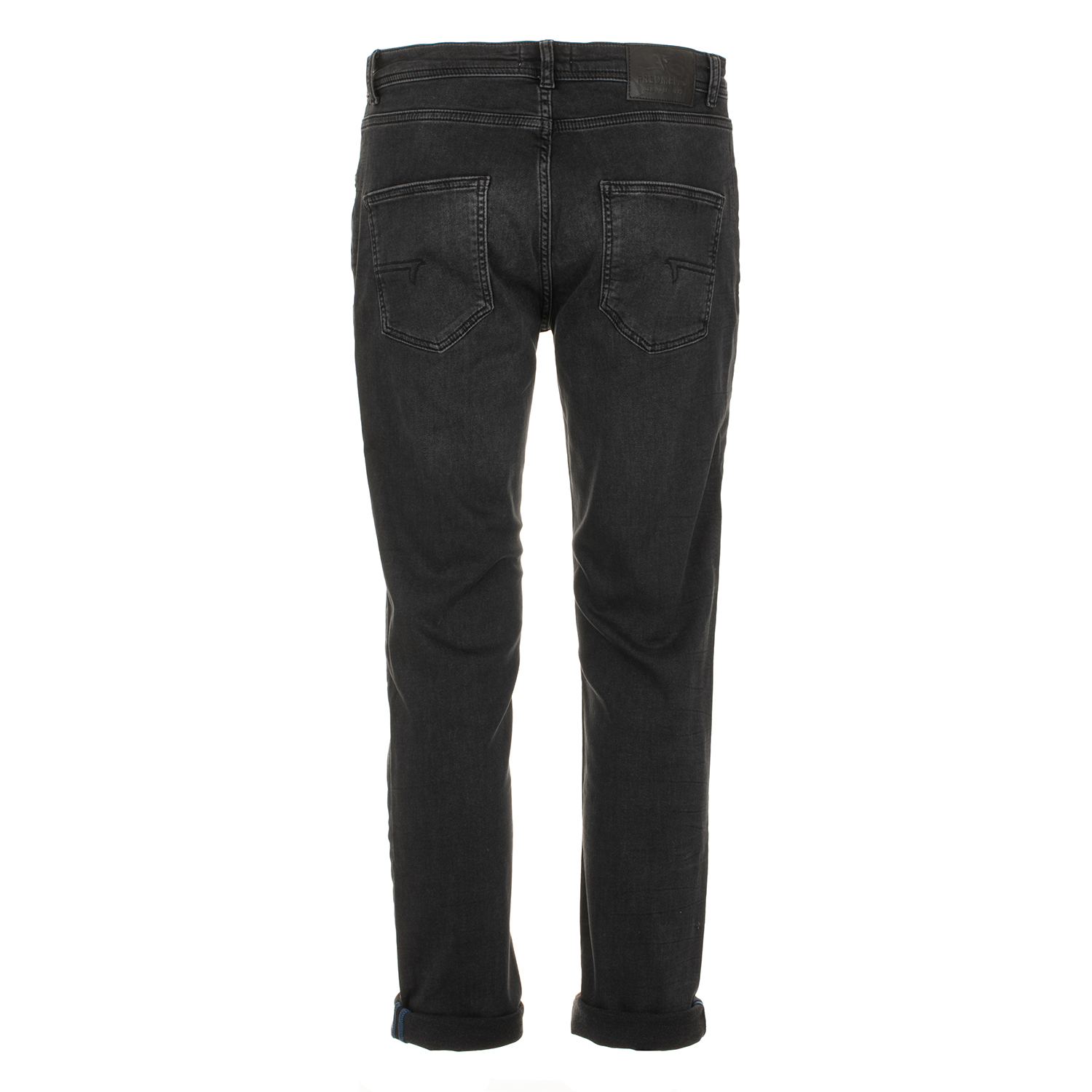 Pantalone in felpa effetto denim