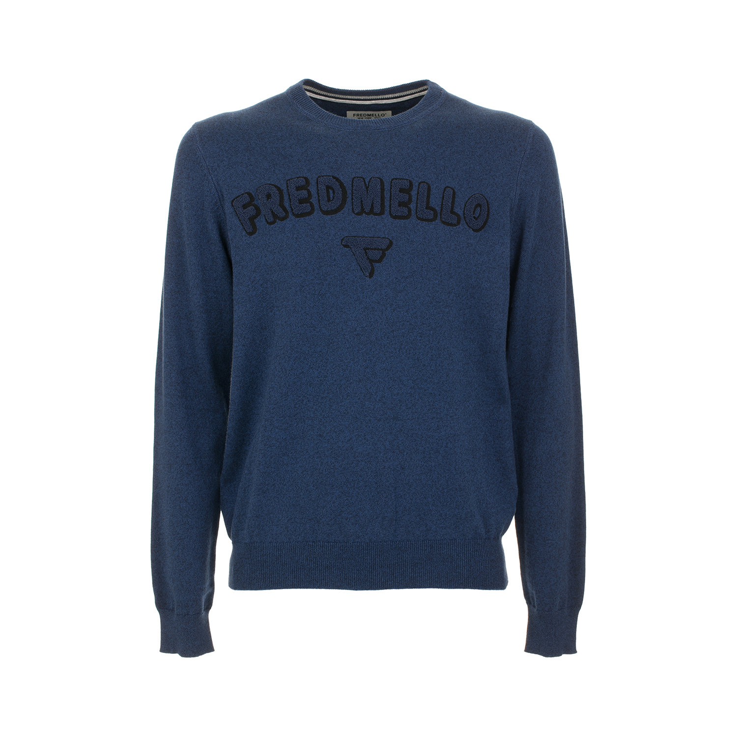 Maglia girocollo a maniche lunghe