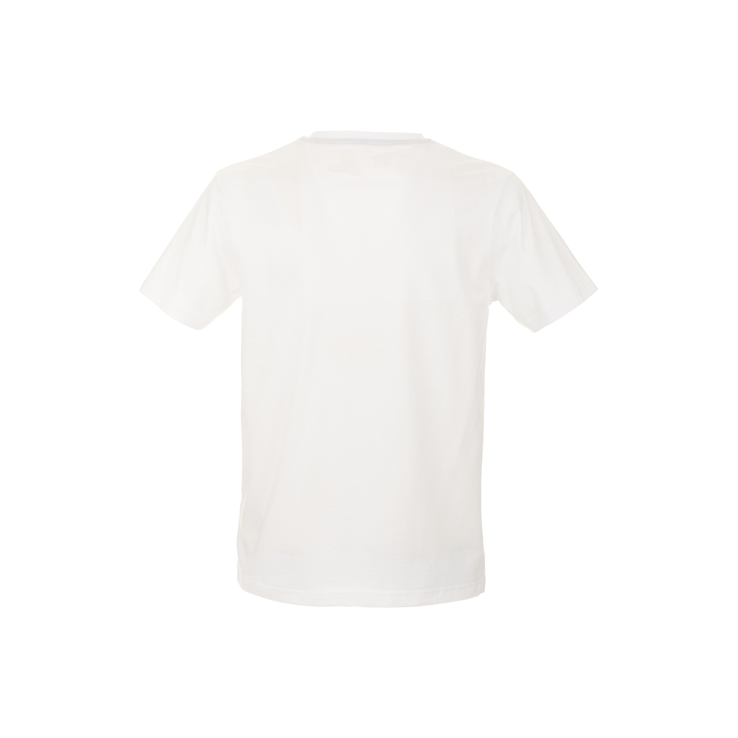 T-shirt girocollo a maniche corte