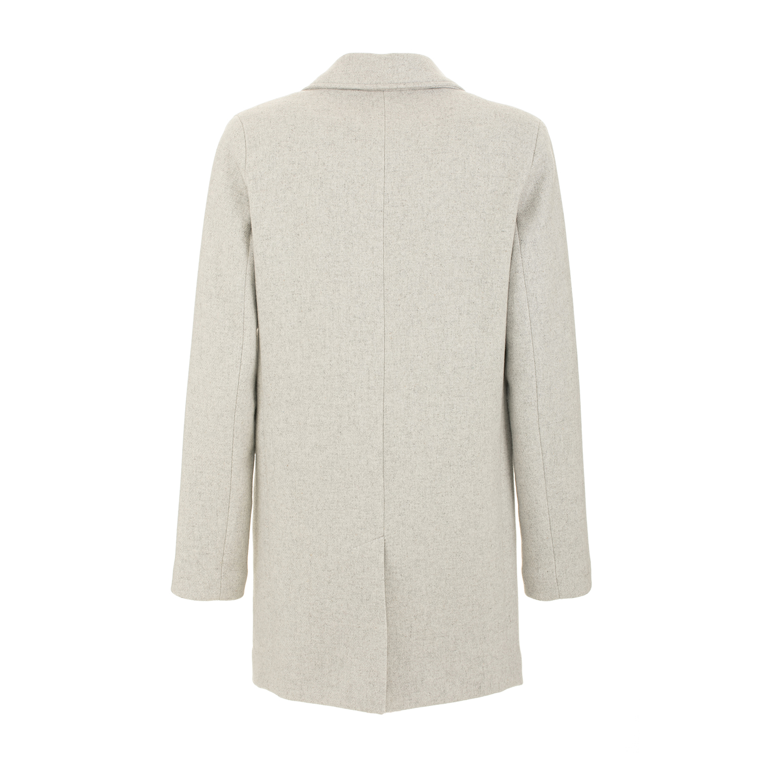 Cappotto in panno diagonale