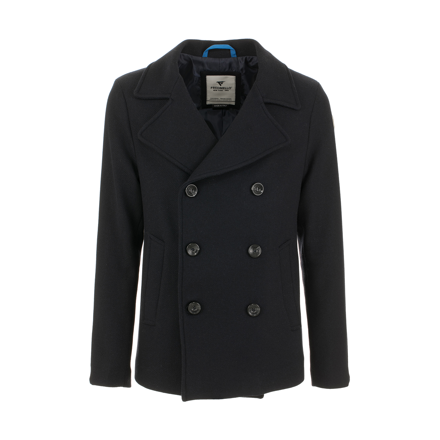 Cappotto doppiopetto modello Peacoat