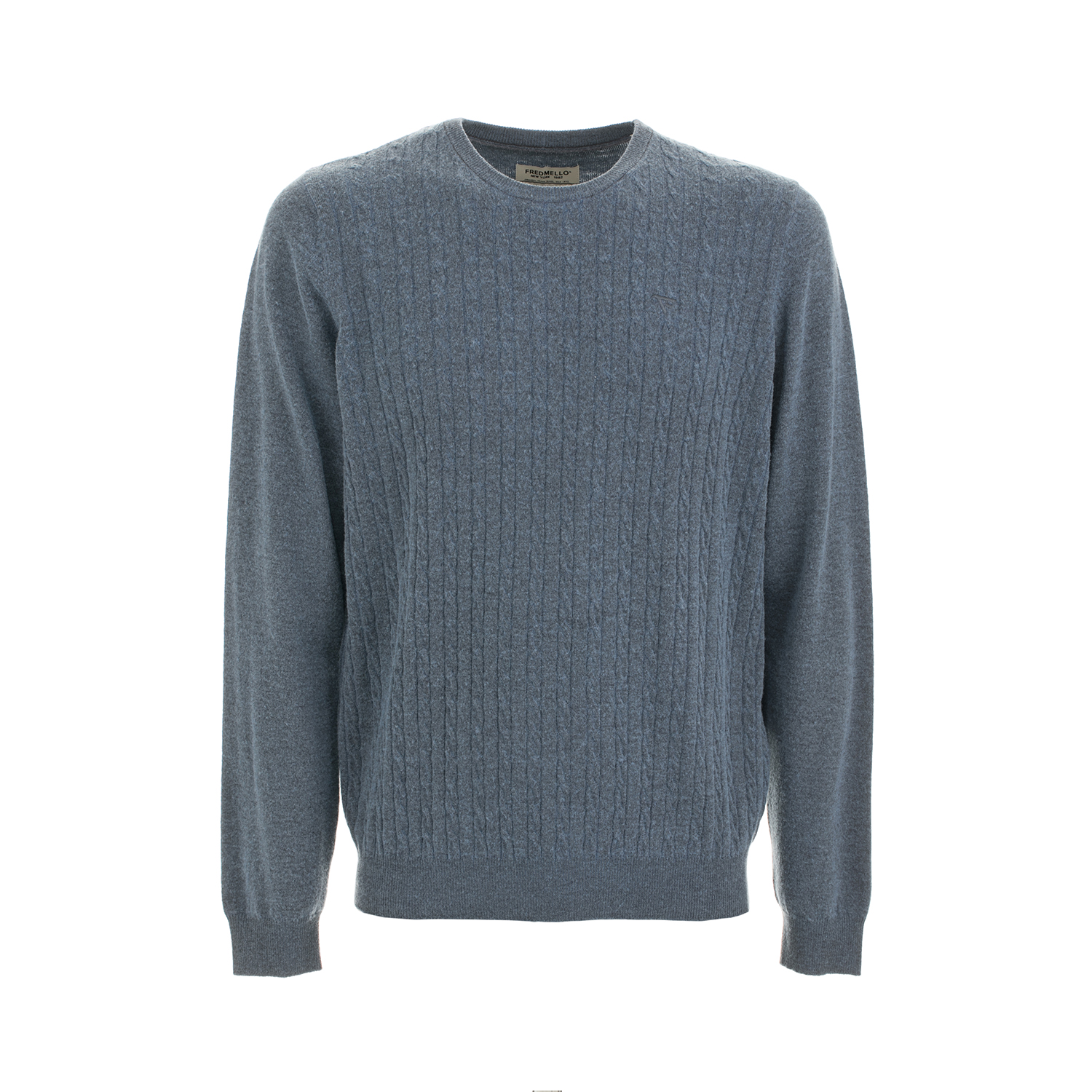 Maglia girocollo a maniche lunghe