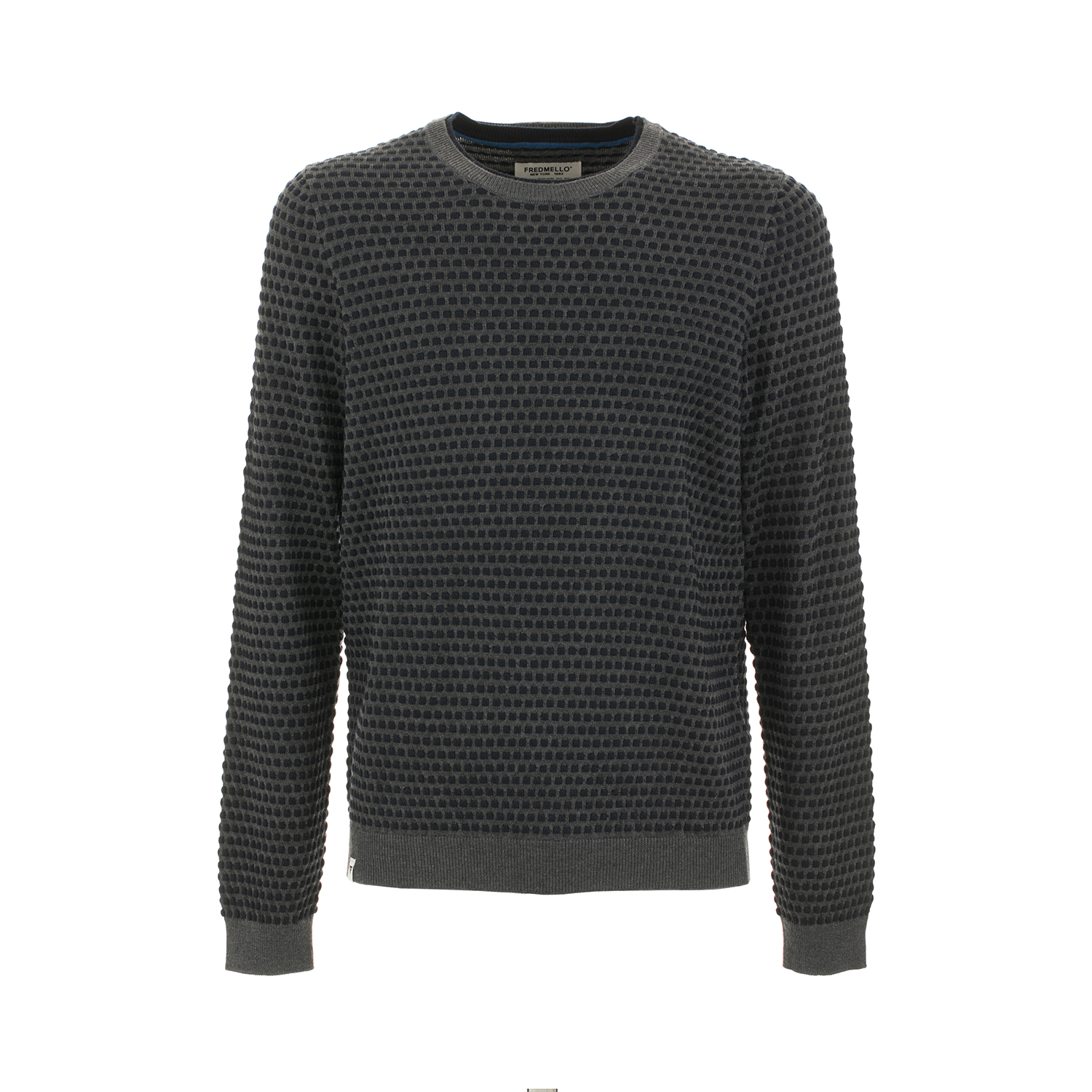 Maglia girocollo a maniche lunghe