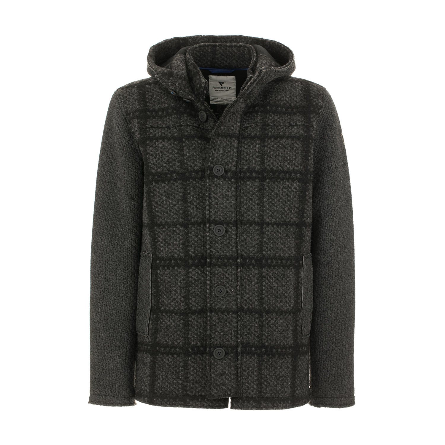 Cappotto sfoderato in panno