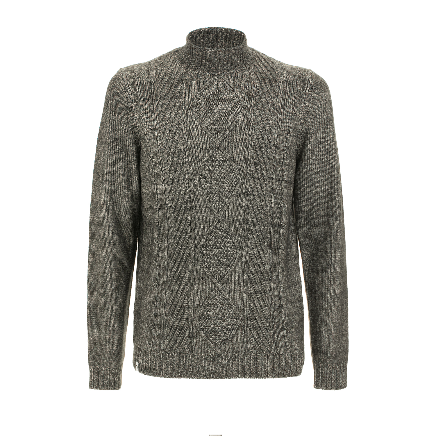 Maglia con collo a lupetto a maniche lunghe