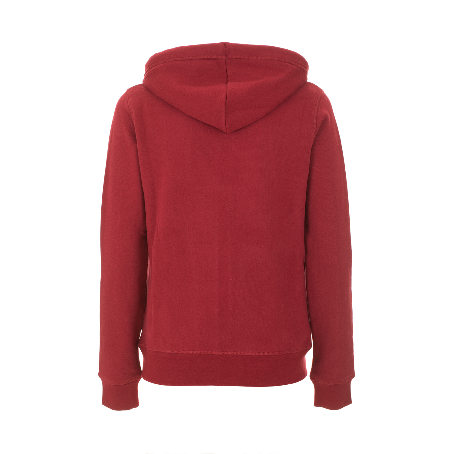 Felpa full zip con cappuccio