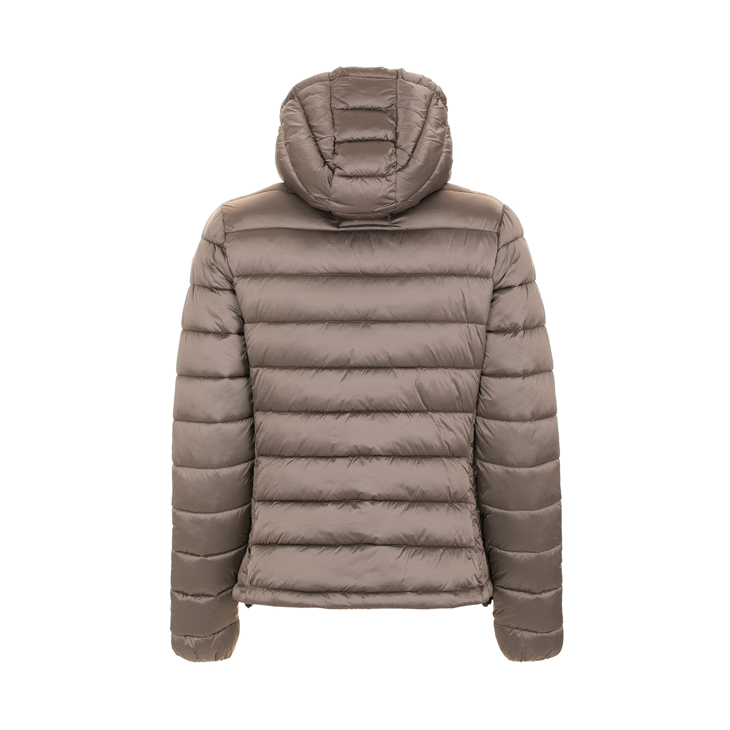 Piumino in nylon cangiante