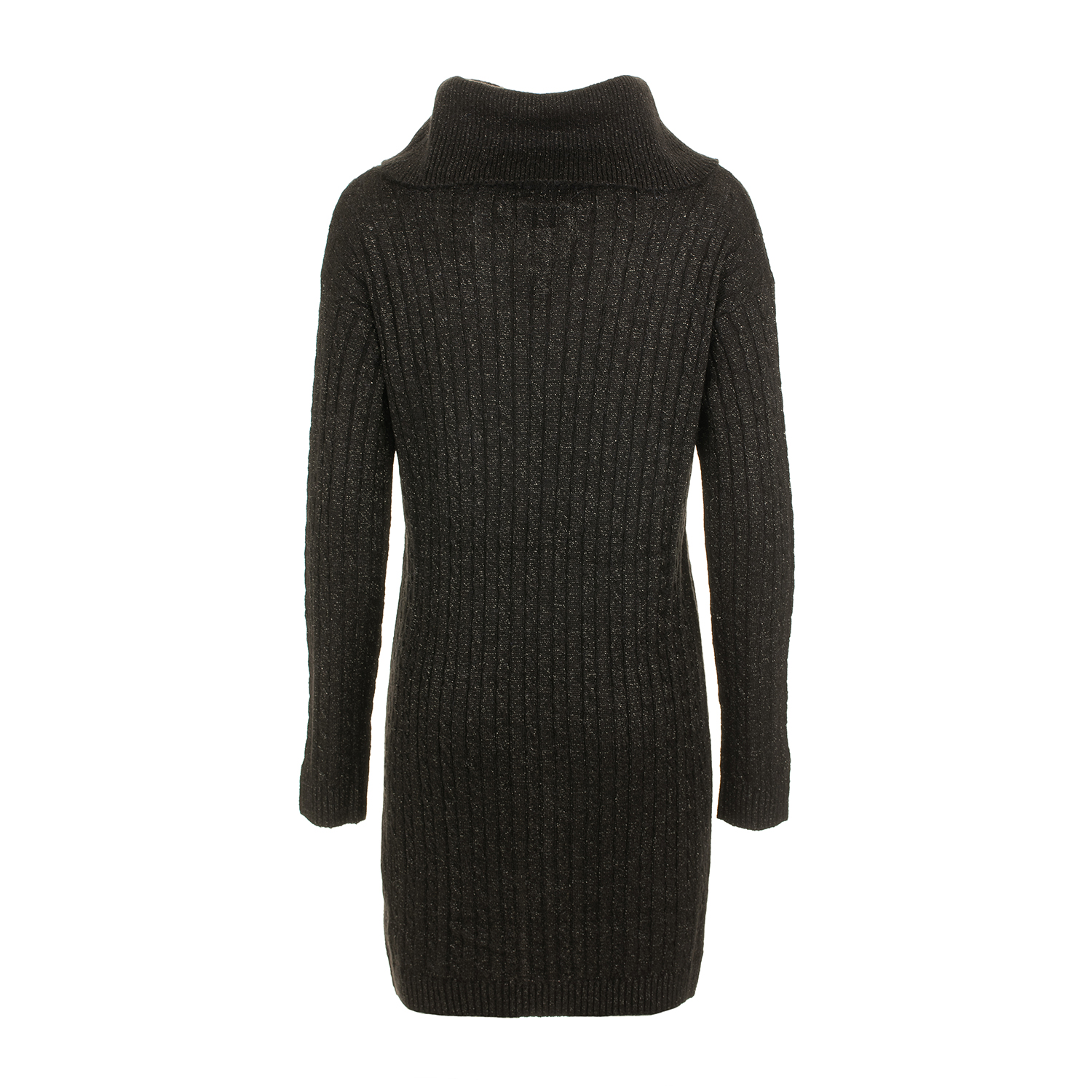 Abito in maglia con collo ampio