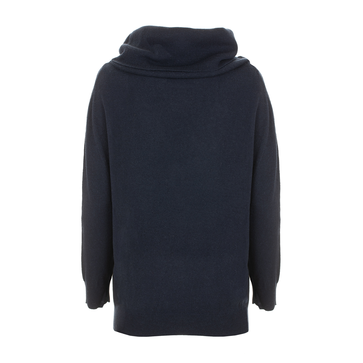 Maglia asimmetrica con collo ampio