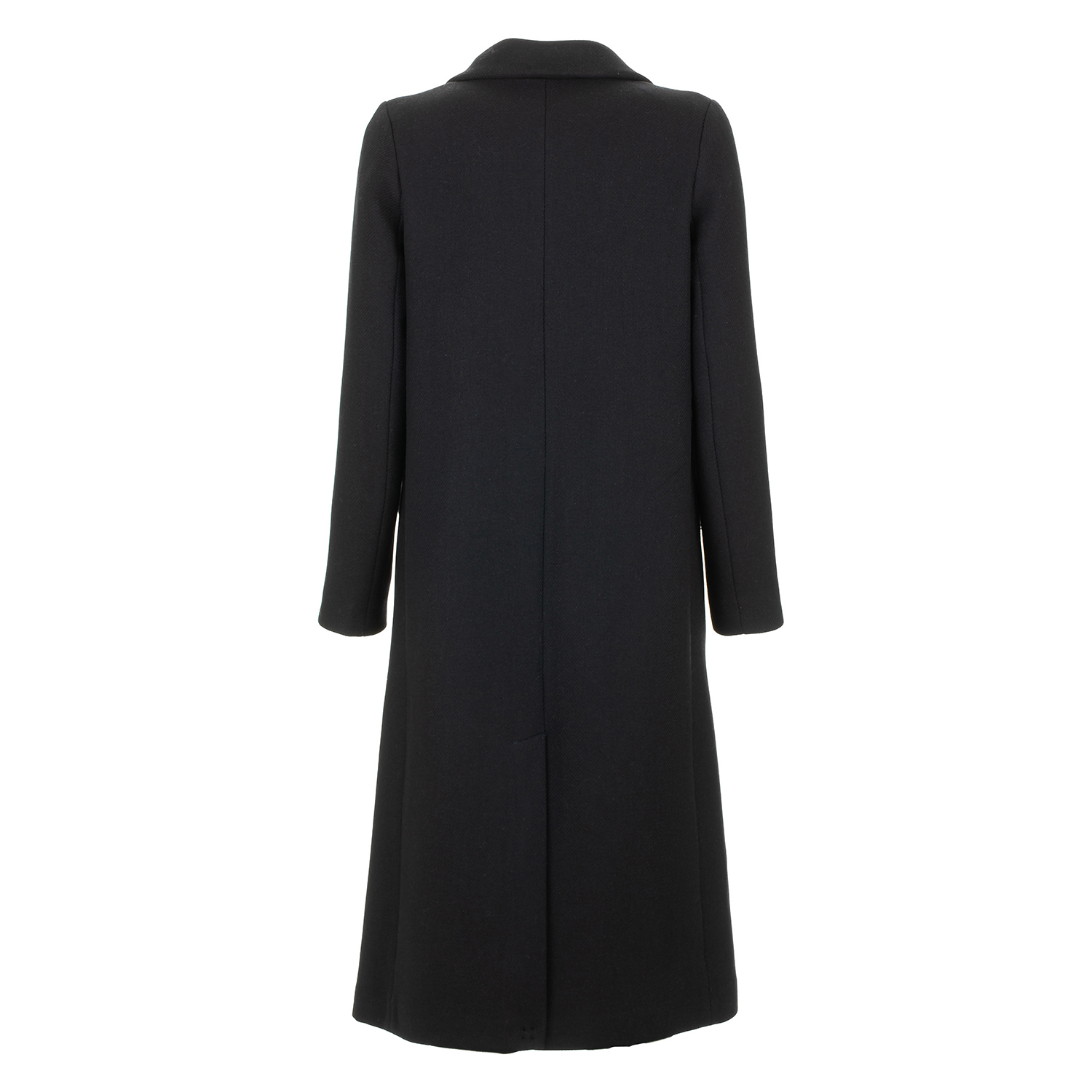 Cappotto in panno diagonale