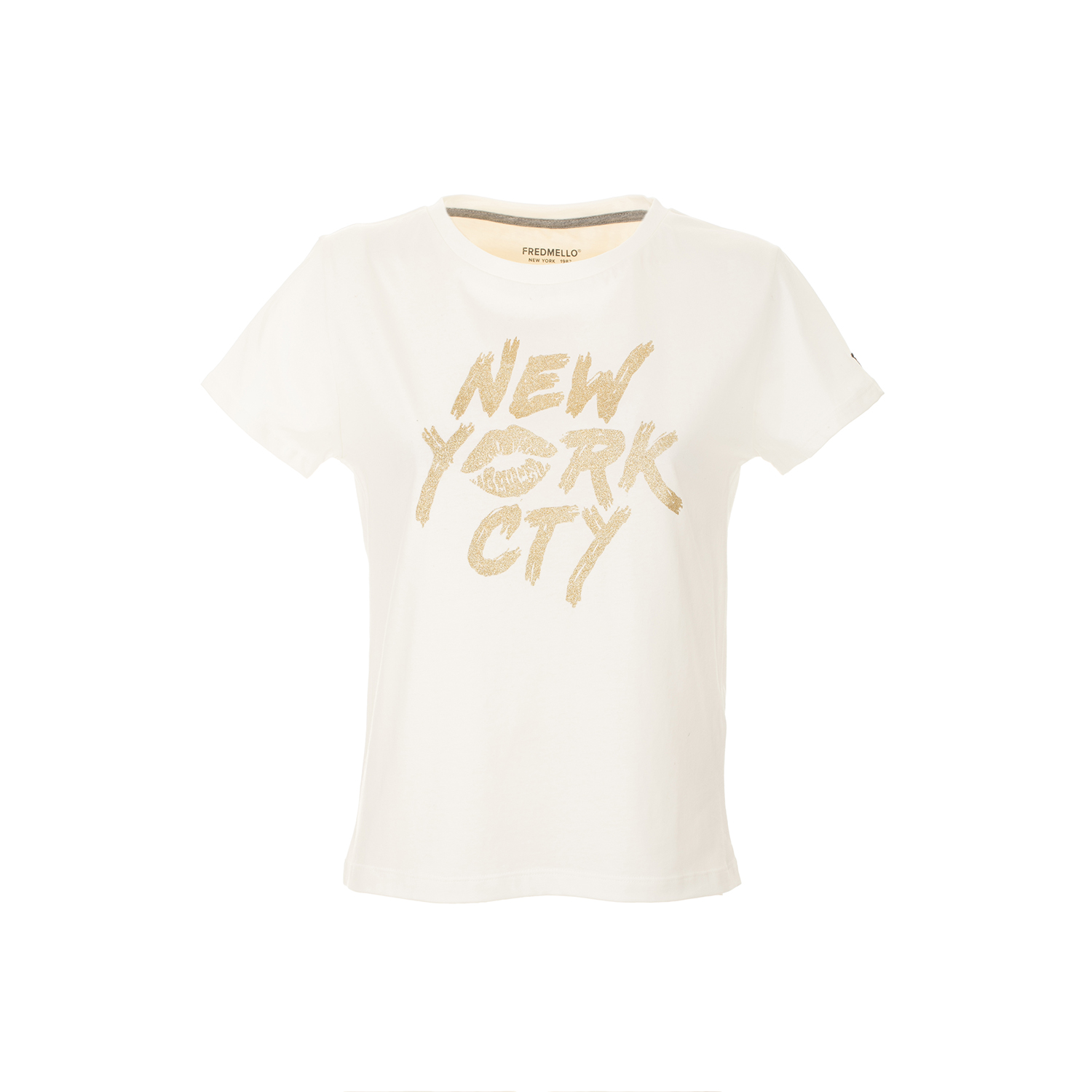 T-shirt girocollo manica corta