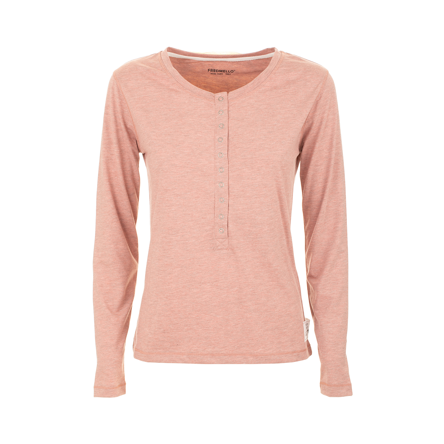 T-shirt serafino manica lunga