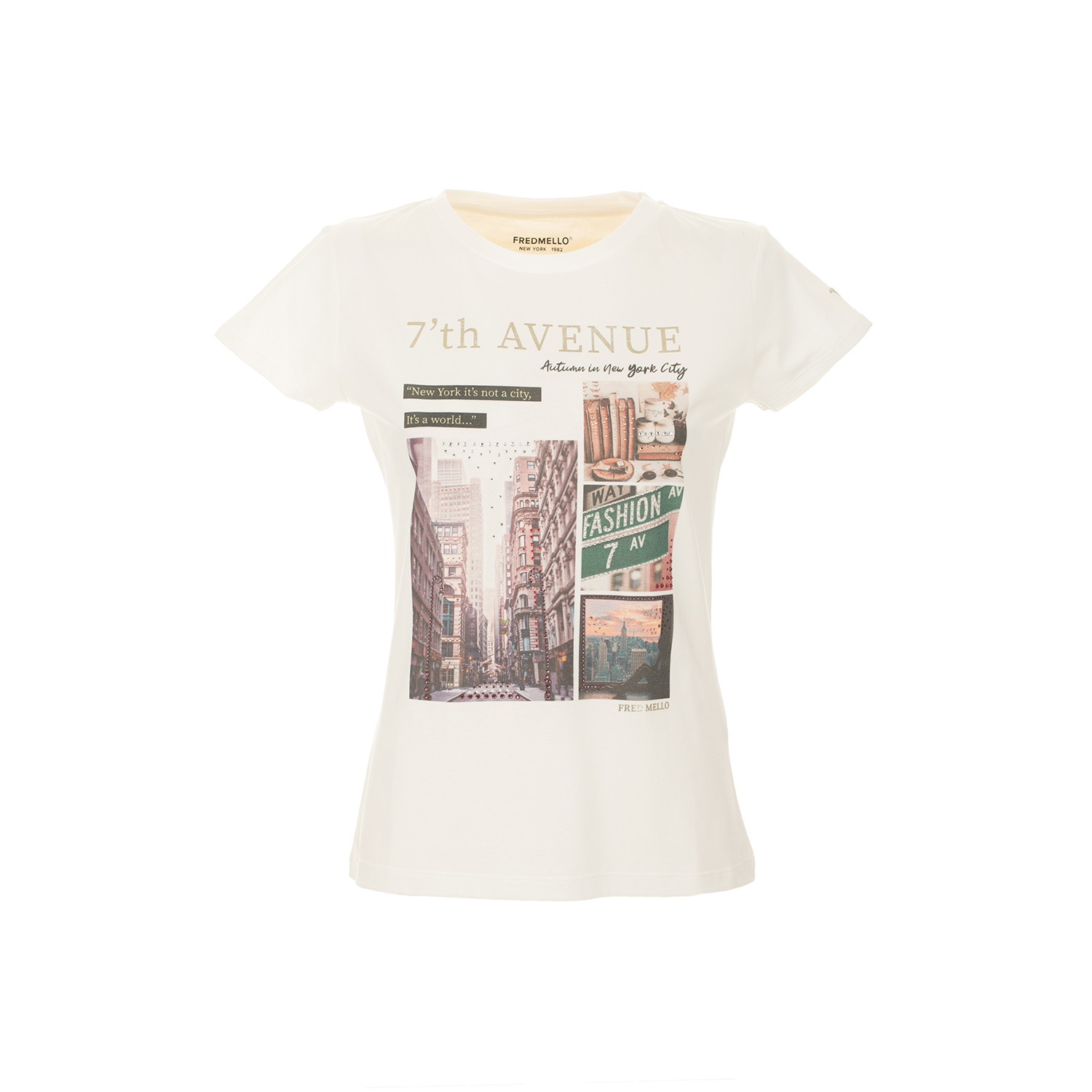 T-shirt girocollo manica corta