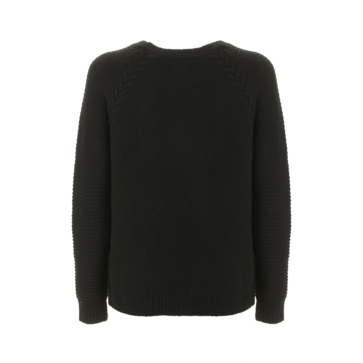 Maglia girocollo a maniche lunghe