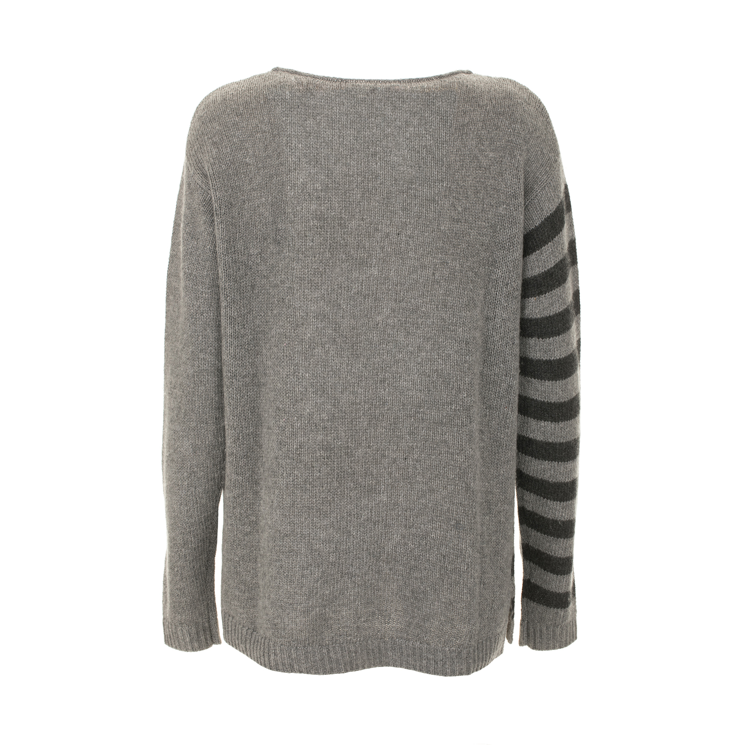 Maglia girocollo a maniche lunghe