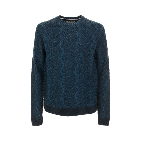 Maglia girocollo a maniche lunghe