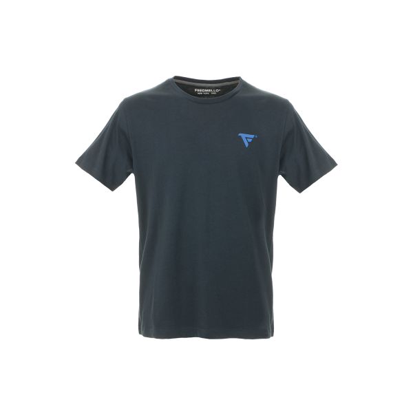 T-shirt girocollo a maniche corte