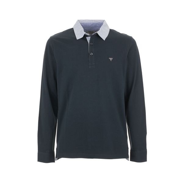 Polo in piquet a manica lunga