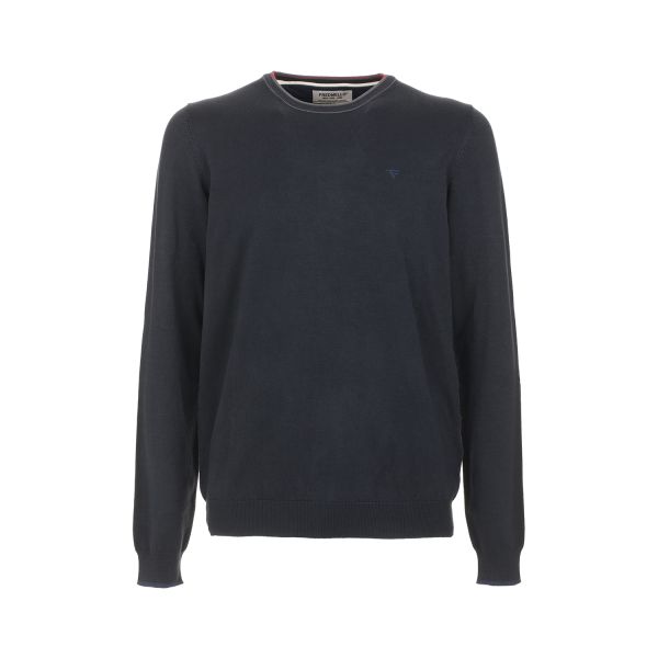 Maglia girocollo a maniche lunghe