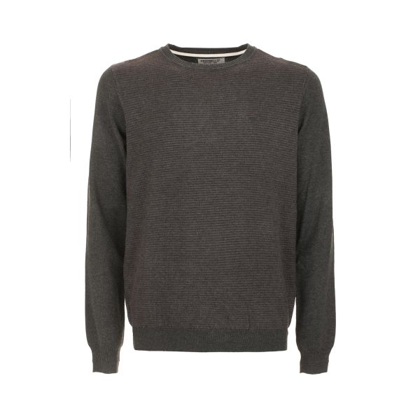 Maglia girocollo a maniche lunghe