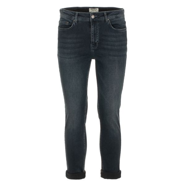 Pantalone in felpa effetto denim