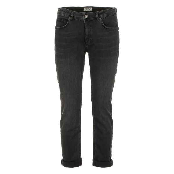 Pantalone in felpa effetto denim
