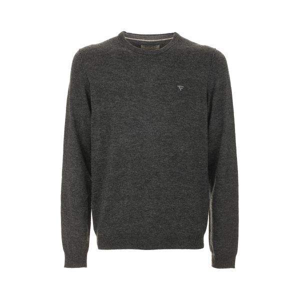 Maglia girocollo a maniche lunghe