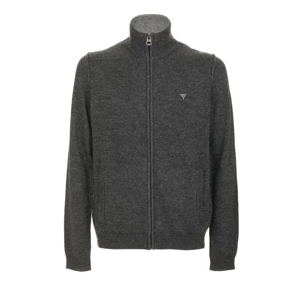 Maglia full zip a maniche lunghe