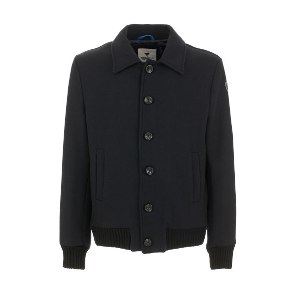 Giubbotto in panno diagonale