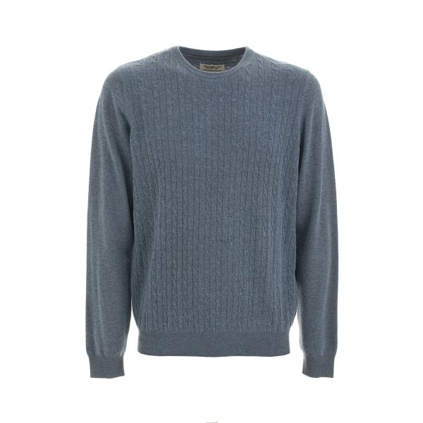 Maglia girocollo a maniche lunghe