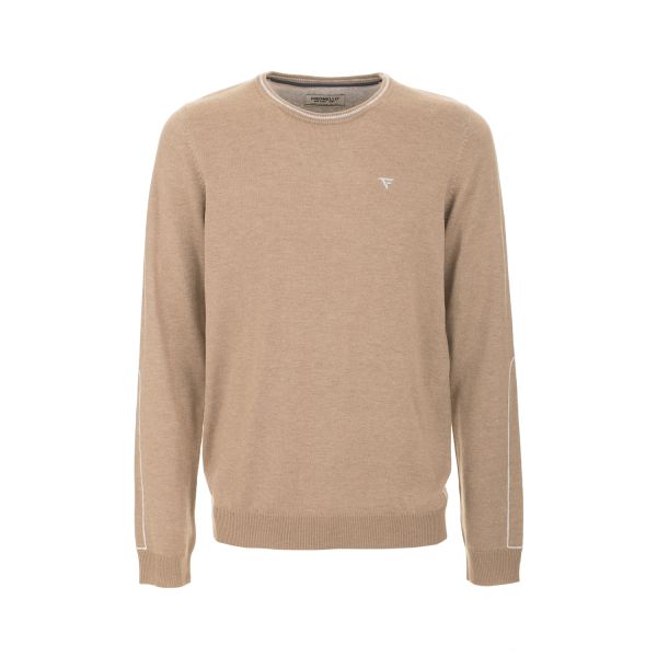 Maglia girocollo a maniche lunghe