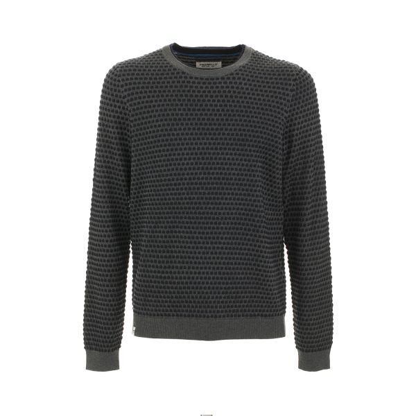 Maglia girocollo a maniche lunghe