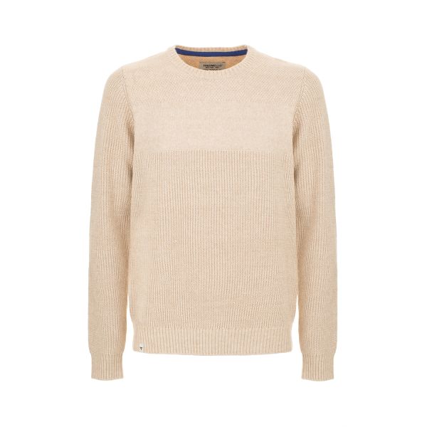 Maglia girocollo a maniche lunghe