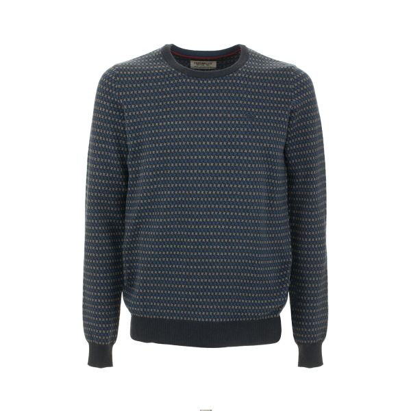 Maglia girocollo a maniche lunghe