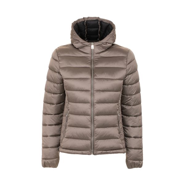 Piumino in nylon cangiante