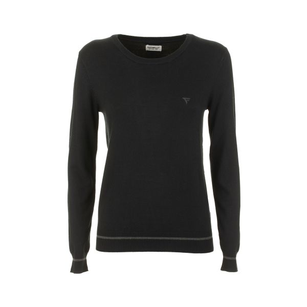 Maglia girocollo a maniche lunghe