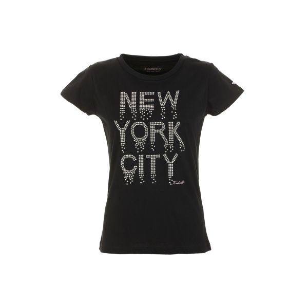 T-shirt girocollo manica corta