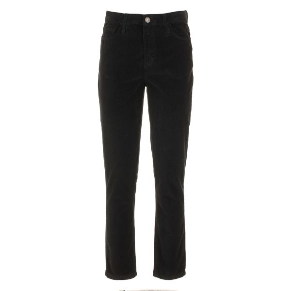 Pantalone 5 tasche in velluto comfort