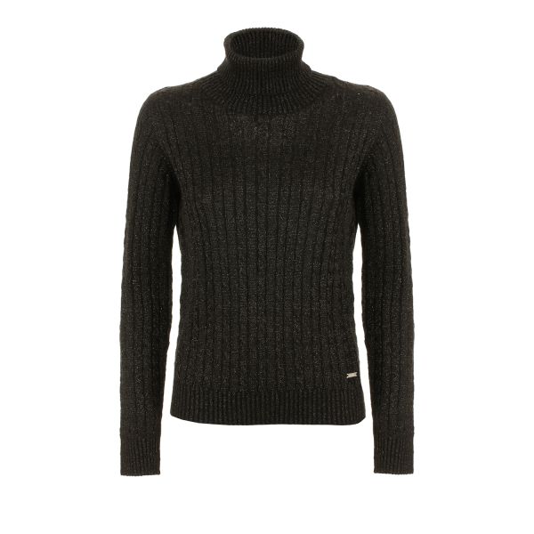 Maglia dolcevita a maniche lunghe